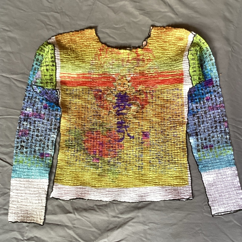 Multicolor Women's long sleeve top